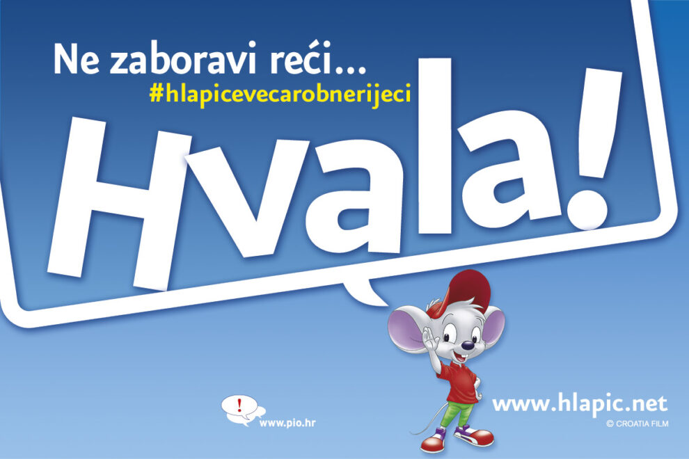 Hlapićeve čarobne riječi - hvala!